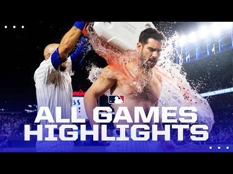 Highlights from ALL games on 8/1! (Cubs awesome walk-off, Bobby Witt Jr. gets to 20/20)