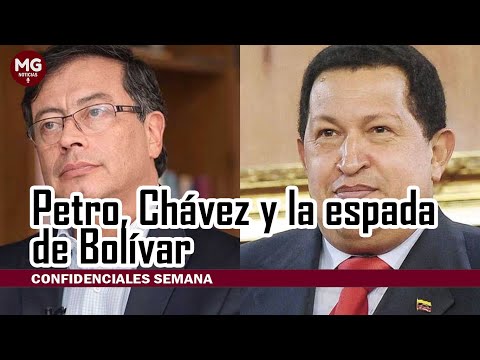PETRO, CHAVEZ Y LA ESPADA DE BOLIVAR  el recuerdo que tiene el presidente del líder venezolano