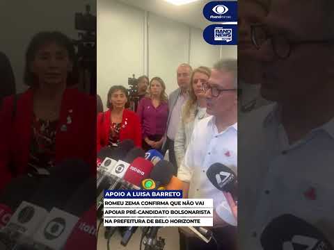 Zema confirma apoio à pré-candidata à PBH Luísa Barreto e descarta apoiar candidato bolsonarista.