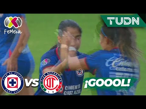 ¡Gol de Cruz Azul! Ximena aparece | Cruz Azul 2-3 Toluca | Liga Mx Femenil - CL2024 J15 | TUDN