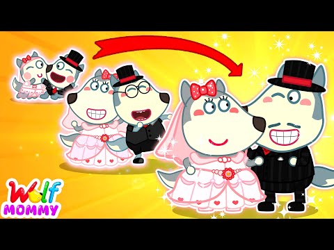 Mommy Wolf THEN vs NOW – Wedding Glow Up! 🌟👰