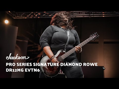 Tetrarch's Diamond Rowe Unveils Her New Signature Pro Series DR12MG EVTN6 | Jackson Guitars