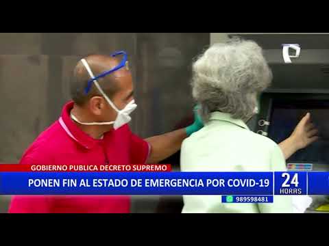 Gobierno anuncia fin del estado de emergencia por pandemia de Covid-19 (2/2)
