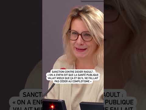 Sanction contre Didier Raoult : On a enfin dit qu'il ne fallait pas céder au complotisme