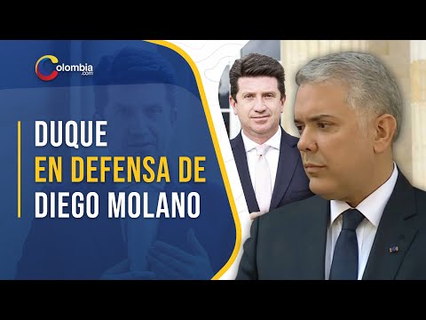 Iván Duque defiende nombramiento de Diego Molano: “no se violó la Ley de Cuotas”