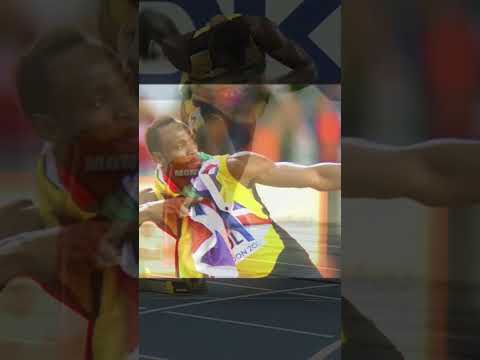 "ありがとう"彼が人々に与えた感動は計り知れない。　#陸上#100m#ウサインボルト