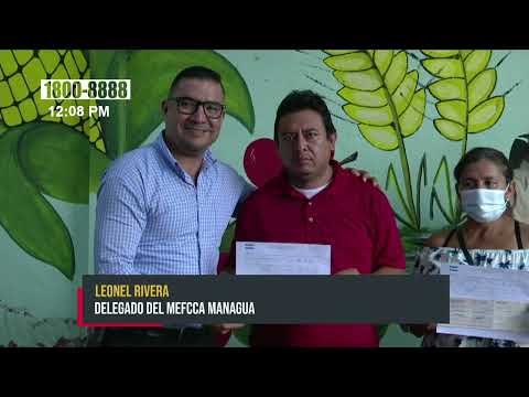 Apoyo del MEFCCA a protagonistas de Mateare y Villa El Carmen - Nicaragua
