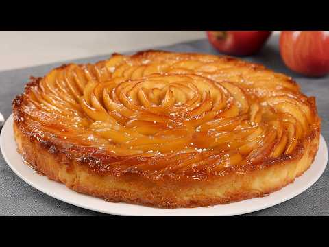 Der berühmte 4 Esslöffel Apfelkuchen, der in ihrem Mund schmilzt! Einfach und lecker