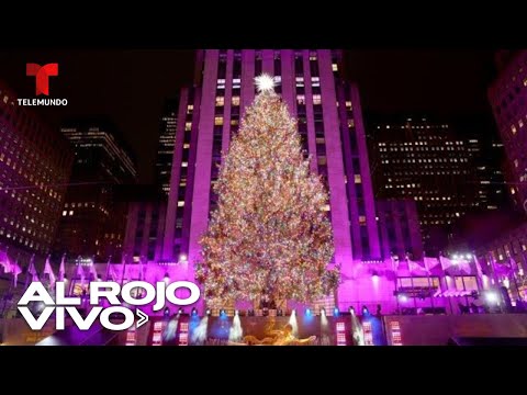 EN VIVO: Comienza el fin de semana en la ciudad de New York iluminada por el arbolito de navidad