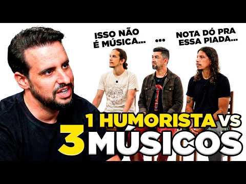 1 HUMORISTA VS 3 MÚSICOS