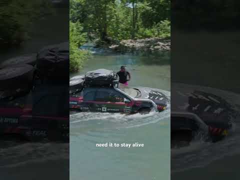 Crossing water in a SVX