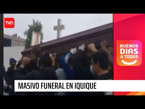 Hasta con orquesta: Más de 100 personas asistieron a funeral en Iquique en plena pandemia | BDAT