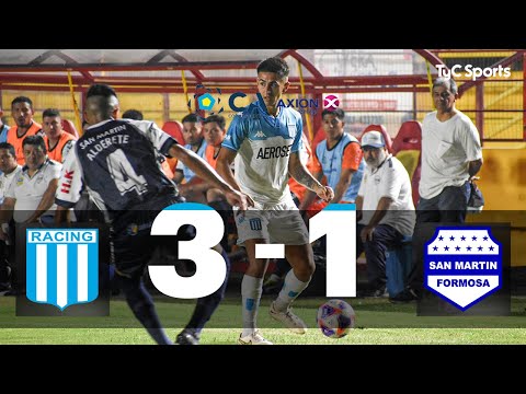 Racing 3-1 San Martín (F) | Copa Argentina 2023 | 32vos de final