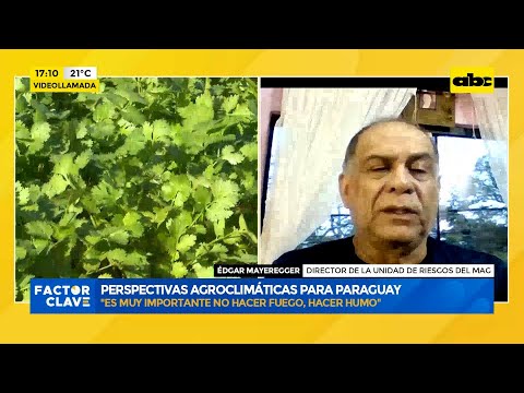 Perspectivas agroclimáticas para Paraguay