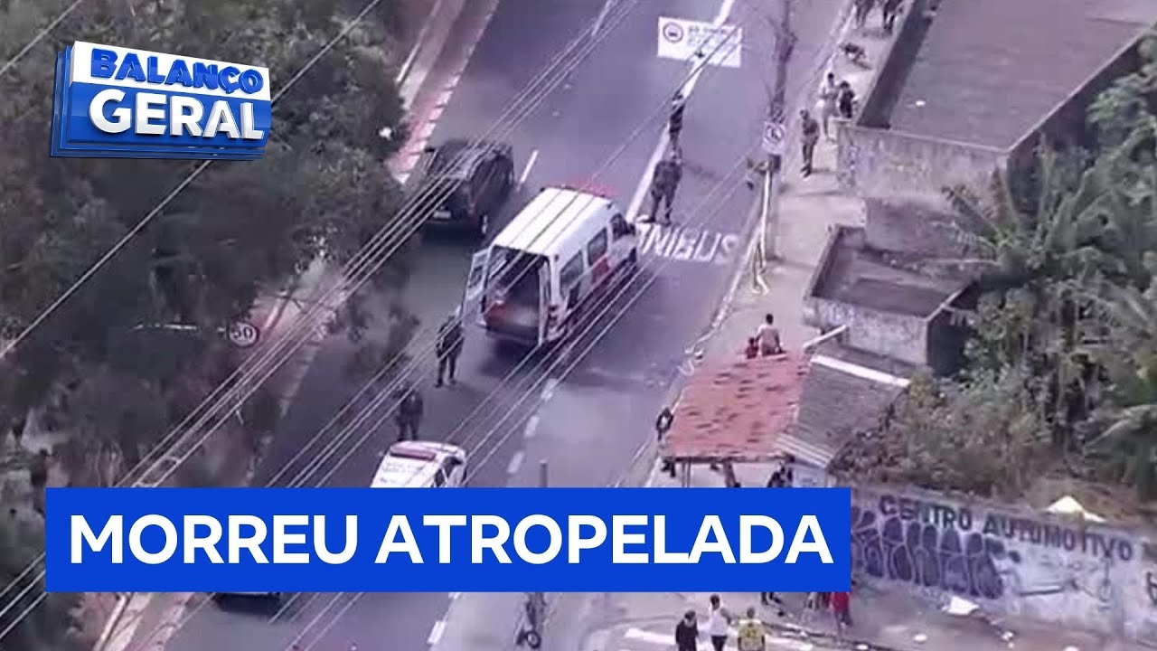 Mulher morre atropelada a caminho do trabalho na zona leste de São Paulo