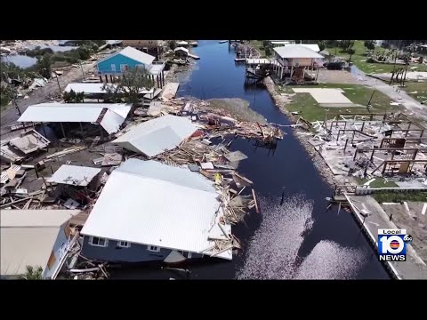 Videos show Helene damage in Florida