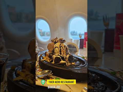 First Aeroplane Restaurant - #bangalore #shortvideo #viral @tigeraerorestaurant-h5h