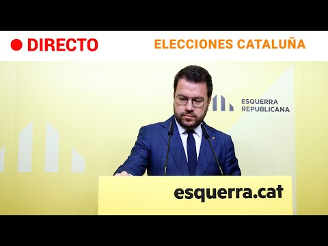 ELECCIONES CATALUÑA  EN DIRECTO: El BATACAZO de ERC no le impide ser LLAVE para un FUTURO GOBIERNO