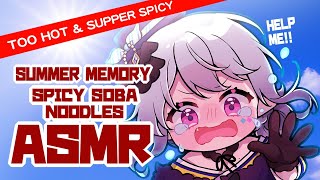 【SPICY SOBA NOODLES ／ASMR】SUPPER SPICY🔥🍜超辣超辣！！！！！【AoiHinamori】