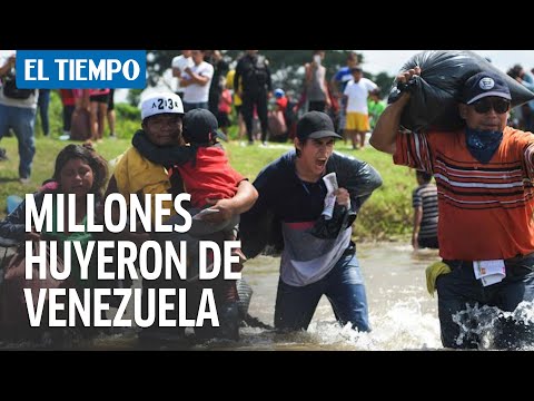 Casi 5 millones de personas huyeron de la crisis en Venezuela segu?n la ONU