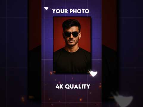 Convert Your Photo On 4K Quality 😎#shorts #shortsfeed