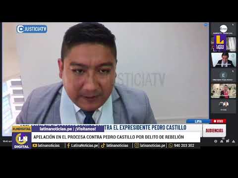 Pedro Castillo | Apelación en el proceso por el delito de colusión del expresidente de la República