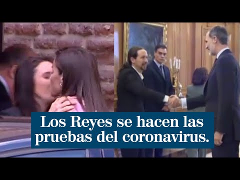 Coronavirus: los Reyes se hacen las pruebas tras coincidir con Irene Montero y Pablo Iglesias