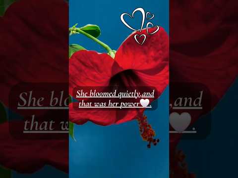 Quietly blossoming, fiercely thriving. Let your growth speak. 🌸🔥#SheBloomed #Empowerment #Motivation