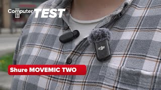Vido-Test : Ansteckmikro Shure MOVEMIC TWO im Test: Besser als das DJI Mic 2?