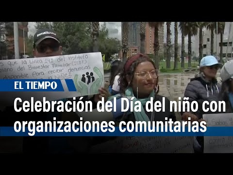Celebración del Día del niño en la plaza de Bolívar con organizaciones comunitarias | El Tiempo