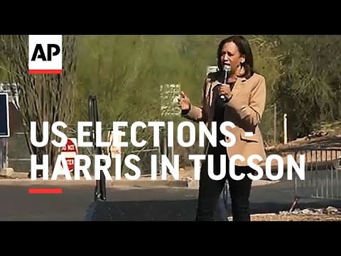 Harris tells Tucson voters 'Donald Trump failed'