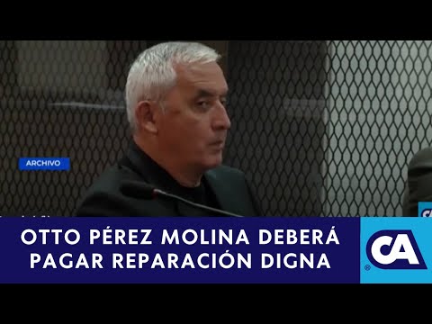 Juez declara culpable a Otto Pérez Molina por delitos de fraude, cohecho pasivo y lavado de dinero.