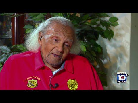 Oldest living retired Miami-Dade police officer celebrates 99th birthday