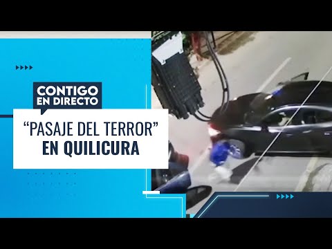 A LOS GOLPES Y ARMADOS: Violentos delitos en pasaje del terror en Quilicura - Contigo en Directo