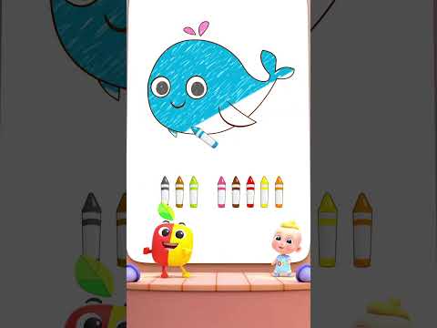 Apples and Bananas App for Children, Kids Fun Sing Along Rhymes and Games #shorts #kidsapp #cartoon