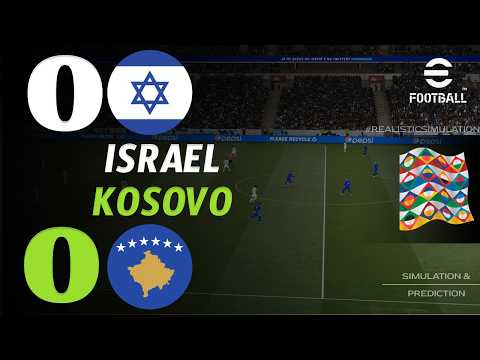 🔴 Israel vs Kosovo LIVE Today | UEFA Nations League 2026 | Full Match | eFootball Live Simulation