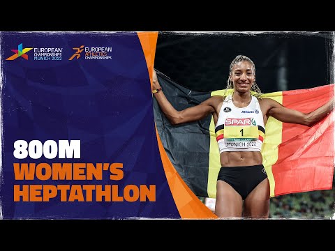 Women's heptathlon 800m | Munich 2022 | Nafi Thiam