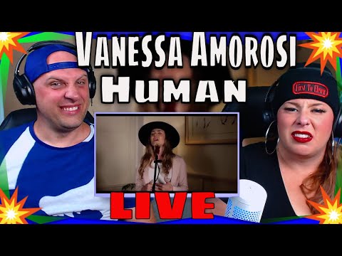 reaction to Vanessa Amorosi - Human [Live Acoustic] THE WOLF HUNTERZ REACTIONS
