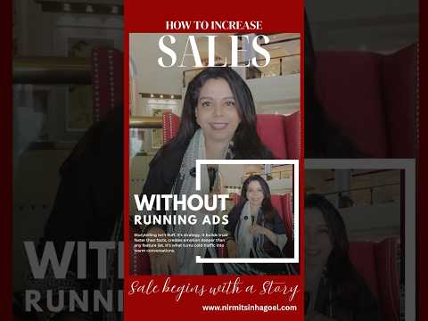 How to Increase Sales Without Ads | The Power of Storytelling