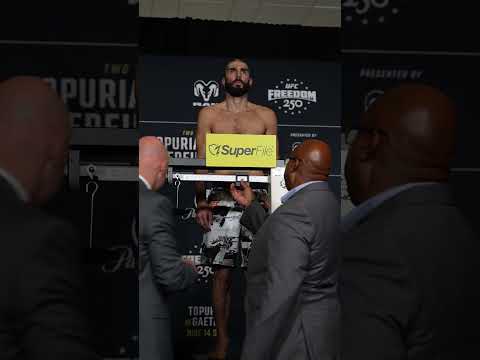OMalley and Zahabi have made weight! #ufcwhitehouse