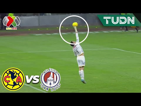 ¡CON LAS UÑAS! Andrés Sánchez niega el GOL | América 0-0 Atl San Luis | CL2024 - Liga Mx J13 | TUDN