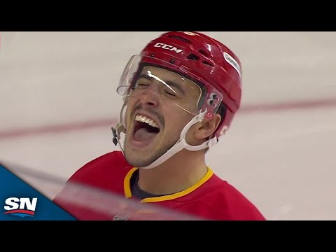 Flames Get Out To Scorching Start With Pair Of Goals In First Two Minutes vs. Blue Jackets