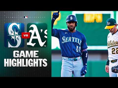 시애틀 매리너스 vs As 경기 하이라이트 (5/26/26) | MLB 하이라이트