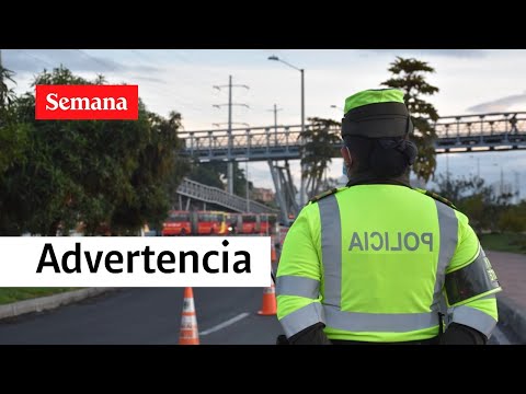 La dura advertencia de la Policía a los moteros | Semana Noticias