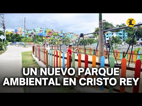 Presidente inaugura Cristo Park un nuevo parque ambiental y recreativo en Cristo Rey