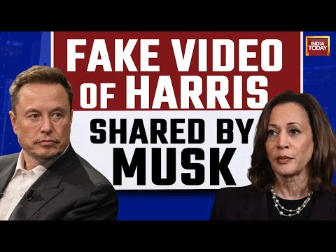 LIVE | Kamala Harris’ ‘Fake’ Campaign Video Shared By Elon Musk; AI Cloning Of Harris’ Voice LIVE