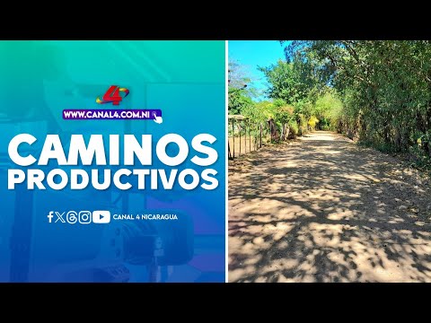 Inauguran mejoramiento de caminos productivos en San Isidro- Barrio Escondido de Nagarote, León