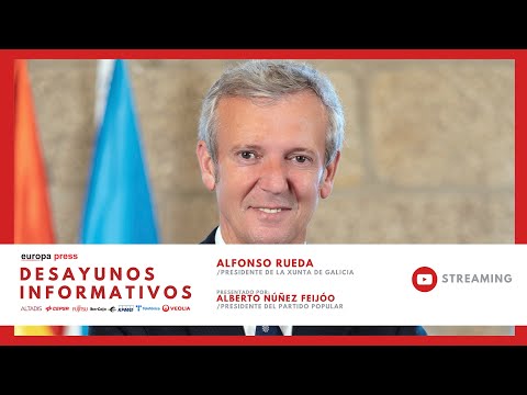Desayuno Informativo con presidente de la Xunta, Alfonso Rueda, presentado por Alberto Núñez Feijóo