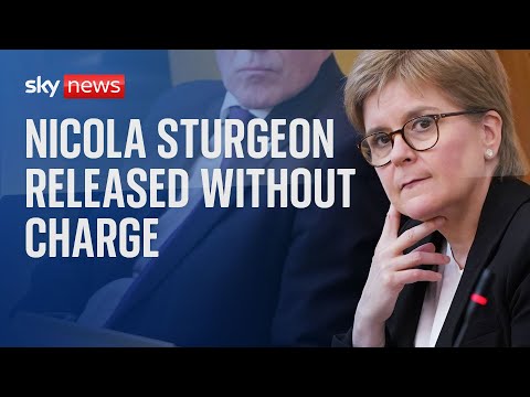 BREAKING: Sturgeon released without charge after arrest
