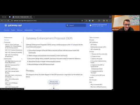 SIG Network Gateway API meeting for 20240108